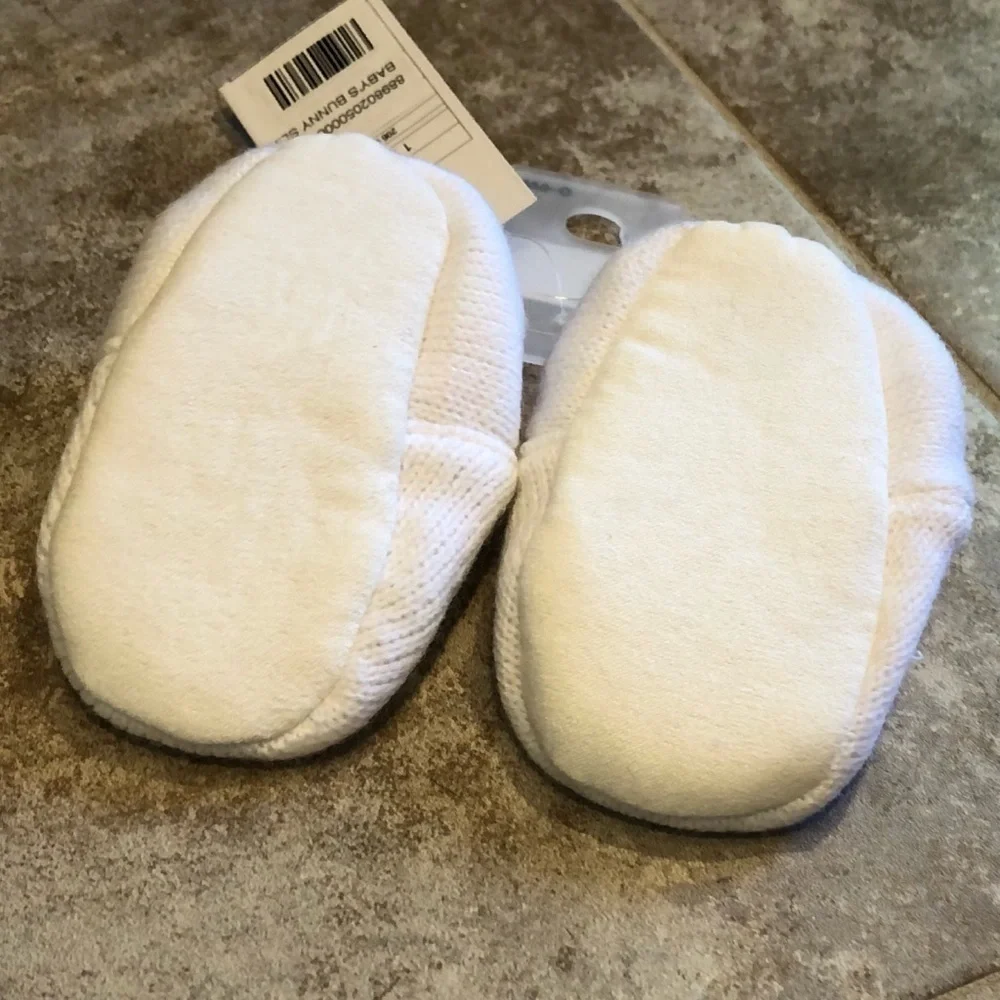 🆕 Baby girl bunny animal knit crib shoes…